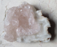 Seltener rosa Apophyllit auf Chalcedon 304g, Sakwa / Indien !!!