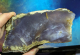 Chalcedon-Achat violettblau 492g, Sumatra / Indonesien