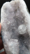 Kristalldruse aus blassem Amethyst + einem Doppelender-Apophylit! 562g , Indien