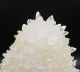 Riesiger Kristall-Igel aus Calcit, weiß fluoreszierend, 1156g, Indonesien