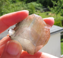 Multicolor Apophylit Phantom-Durchdringungszwilling 52g , Jamthi / Indien!