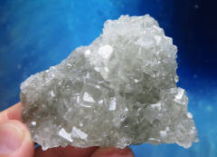 Chabasit in 2 Wuchsformen!, fluoreszierend, Pakistan