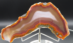 Achat Endstück 135 x 75 mm, Kerrouchen, Marokko