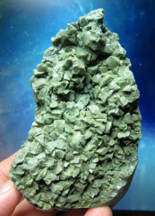 grüner Heulandit, 327g, Gangapur/ Indien