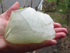 Apophyllit, großer Einzelkristall 450g!, Jalgaon / Indien